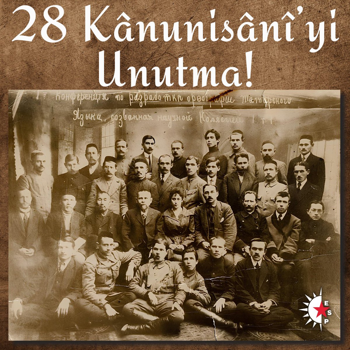 MuratCepnii's tweet photo. 28 Kanunisani’yi Unutma! 

TKP kurucu kadroları #MustafaSuphi ve 14 yoldaşı, 1921’de Trabzon açıklarında burjuva iktidarın emri ve bağlı çeteleri tarafından vahşice katledildiler. 

14 komünist “bir” kez, ama #MariaSuphi tecavüzcü çetelerin elinde yıllarca işkence gördü ve binlerce kez öldürüldü! 

Onlar, komünistlerin birliğini gerçekleştirip sosyalizme yürümeye kararlı Bolşevizm okulunun öğrencileriydi. 

15'lerin mirası, sosyalist bir dünya mücadelemizde yaşıyor; ektikleri tohumlar, yeşermeye devam ediyor. 

Devrimci anıları önünde saygıyla eğiliyorum.