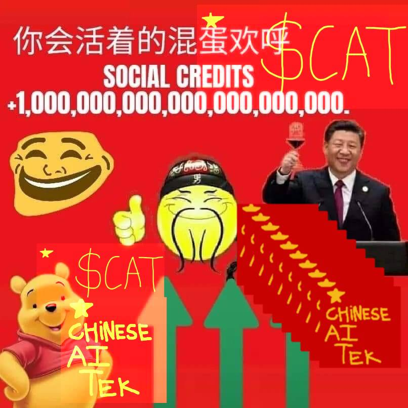 the more chinese ai tek you acquire the higher social credit you receive