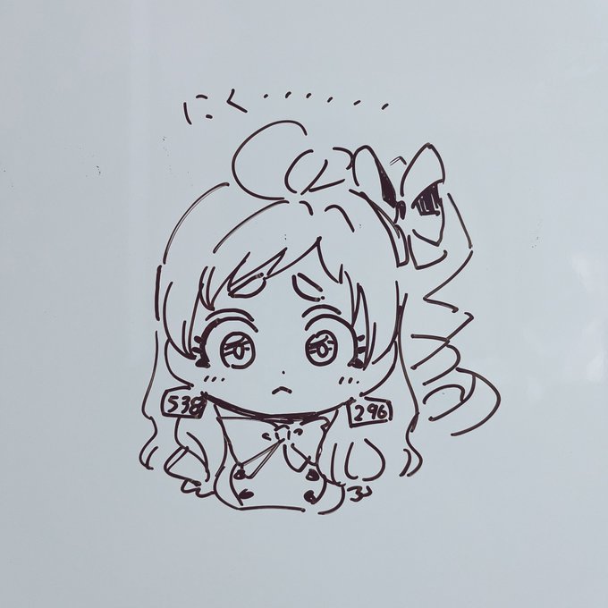 ホワイトボードは手軽に落描き欲を満たせてよいな…

#鬼籍・供覧華会
#五臓六腑まで噛み締めたい
#カラフルグレー 