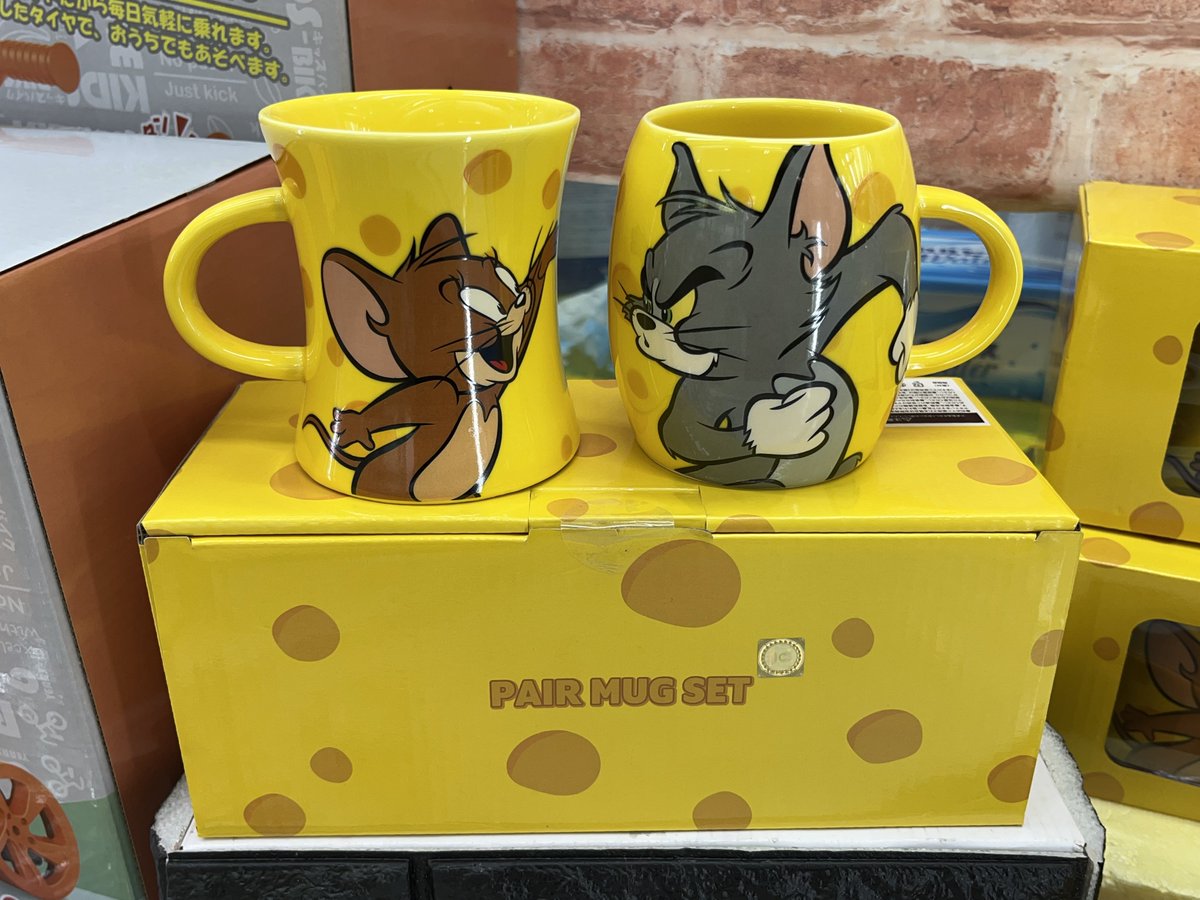 プライズ入荷情報】 トムとジェリー ペアマグカップが入荷しました 