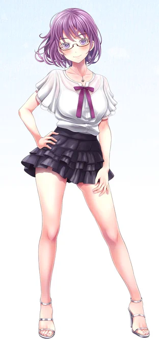 #無言で眼鏡娘をあげる見た人もやる 
