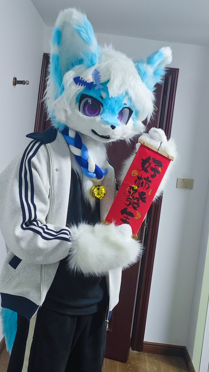 除夕快乐！
#兽装 #furry