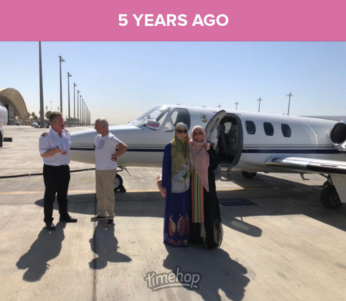 StoreyJet's tweet image. This was a fuel stop in Jeddah, Saudi Arabia - five years ago.

We flew the owner of this Citation all around the continent of Africa on a 'trip of a lifetime'.

#Cessna #TextronAviation #Citation500 #Jeddah #OEJN #TripOfALifetime