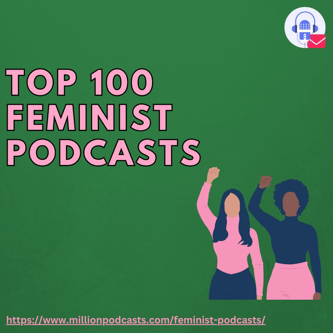 MillionPodcasts's tweet photo. 🎉 Featuring the most empowering podcasts included in MillionPodcasts' 2025 edition of the Top 100 Feminist Podcasts on the web! 💪🌸🎙️

This thoughtfully curated list celebrates the leading feminist podcasts, recognized for their advocacy, cultural relevance, audience connection, social influence, ratings, episode count, and more.

Explore the complete list here:
https://t.co/Pextz1gcDO

✨Featuring:
@KatyHessel @ProgHorrorPod @jrome58 @BenTheKahn @ConversationUK @FeministPresent
@adriandaub @lauragoode @cdnwomenfdn @wmnf @WomenOnTheLine @herfirst100K @miafunk @RewireNewsGroup @Hegemommy @AngryBlackLady
@ARTE_Radio @mojilocks @ItsALotPod @ChochmatNashim @skjask @WomenInWork_StA
@AlexandraHolker @RTAFeminismPod @TeawithQJ @pineapplemedia @MsPackyetti @CrookedMedia
@morninggloria @AlyssaMastro44 @louiemedia