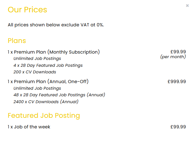 HotLizard_News's tweet photo. Our latest jobboard release is now live and lets jobboard owners set up and take payment for subscription packages via the ecommerce.

Available to all our clients at no extra cost and is part of our continual upgrade pathway.
#jobboard #jobboards #upgradepathway #ecommerce https://t.co/qDkhQPPzFs