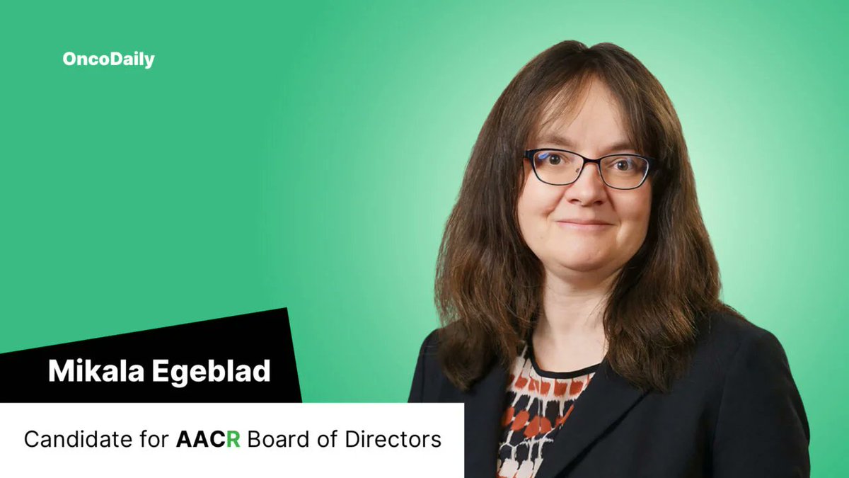 OncoDaily (@oncodaily) on Twitter photo Mikala Egeblad: AACR Board of Directors Candidate
Dr. Mikala Egeblad (<a href="/megeblad/">Mikala Egeblad</a>), a leading expert in tumor microenvironment and metastasis, is up for election to the <a href="/AACR/">AACR</a> Board—discover her groundbreaking work and vision for cancer research.
oncodaily.com/url/233439
#Cancer Mikala Egeblad: AACR Board of Directors Candidate
Dr. Mikala Egeblad (<a href="/megeblad/">Mikala Egeblad</a>), a leading expert in tumor microenvironment and metastasis, is up for election to the <a href="/AACR/">AACR</a> Board—discover her groundbreaking work and vision for cancer research.
oncodaily.com/url/233439
#Cancer