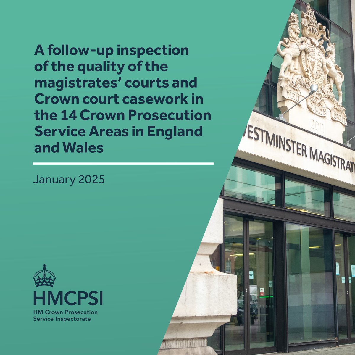 hmcpsi's tweet image. Today we have published a follow-up report looking at the performance of @CPSUK Areas. Whilst casework has generally improved, concerns remain over quality varying across the country hmcpsi.justiceinspectorates.gov.uk/report/area-in…