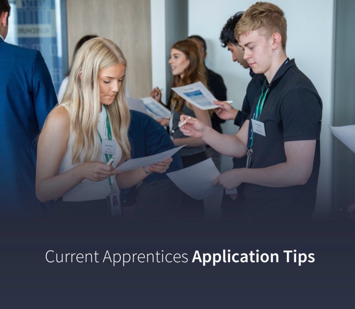 IMCareers's tweet photo. Applications for our 2025 apprenticeships are now open! We wanted to share some of our current apprentice’s application tips with you. Apply here: https://t.co/uH8gxNx7fw https://t.co/RhZxL0jtpi