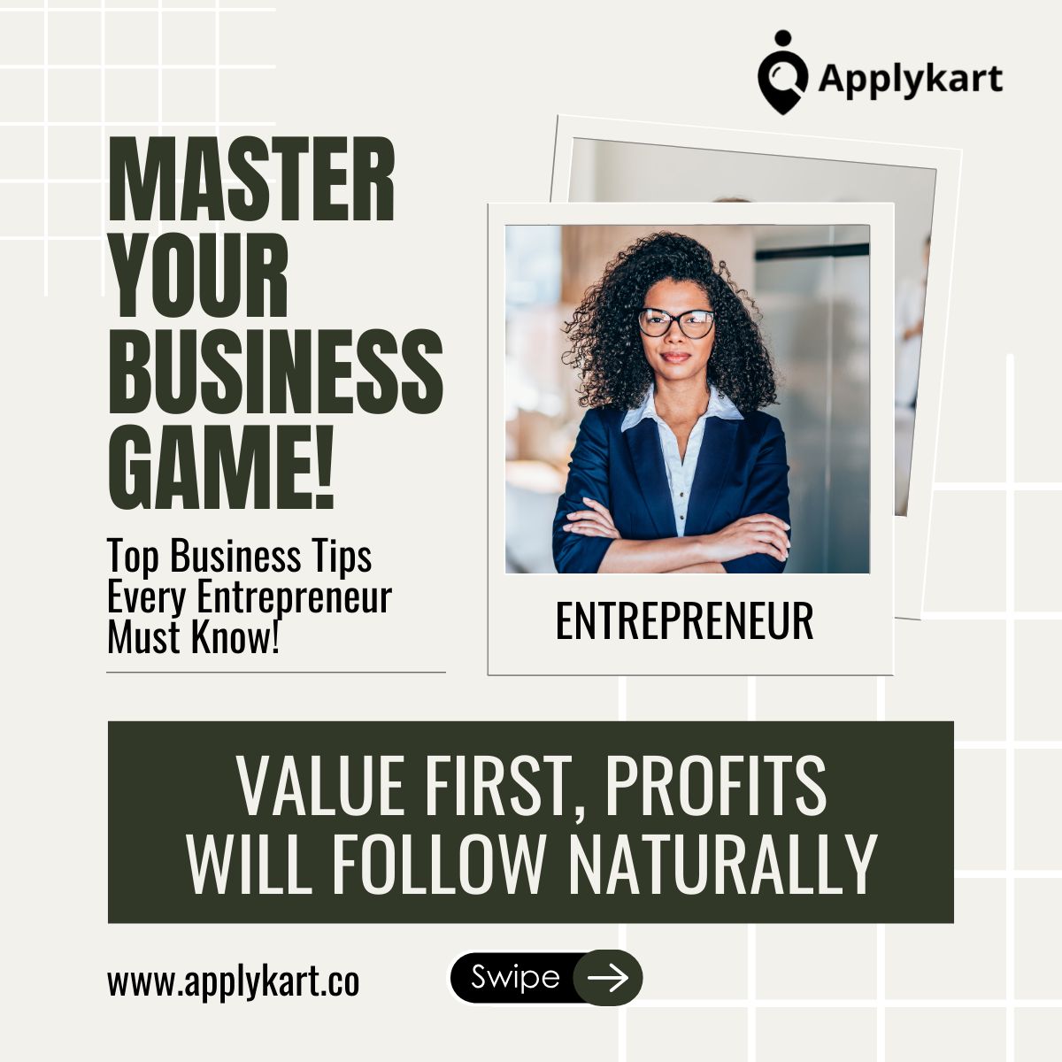 APPLYKART's tweet image. Adding value isn’t just a buzzword—it’s the heart of customer success. Solve real problems, improve lives, and deliver impact. 🚀

#CustomerSuccess #Innovation #ValueCreation #CustomerExperience #Marketing #Startups #FutureSkills #ApplyKartInsights #DigitalMarketing #Creativity