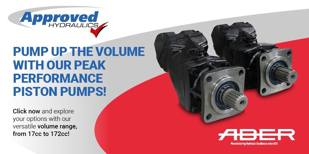 ApprovedHyd's tweet photo. Need a pump that can handle the pressure? 💪 Meet ABER Piston Pumps! From high performance to low noise, they’re the versatile solution for any job.
Call us today! 📞 0161 4800869
#Aber #pistonpump #hydraulics #hydraulicequipment #powertoprofessionals https://t.co/WyRJjPA6Lt