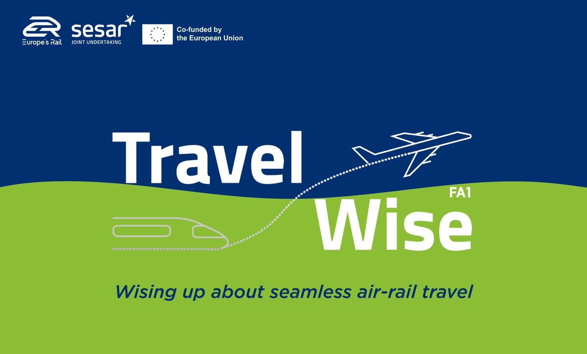 Europe's Rail JU (@eurail_ju) on Twitter photo How can we move beyond siloed transport systems towards a truly #intermodal future?
The Travel Wise flagship project, a synergy between <a href="/SESAR_JU/">SESAR JU🇪🇺✈️</a> & #EU_Rail, is working to integrate #air & #rail transport for smoother, more resilient journeys.
Read more👉rail-research.europa.eu/latest-news/wi… How can we move beyond siloed transport systems towards a truly #intermodal future?
The Travel Wise flagship project, a synergy between <a href="/SESAR_JU/">SESAR JU🇪🇺✈️</a> & #EU_Rail, is working to integrate #air & #rail transport for smoother, more resilient journeys.
Read more👉rail-research.europa.eu/latest-news/wi…