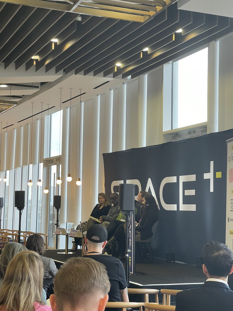 Interesting insights at #SpaceUK on Human Centric Workspaces from <a href="/JLL/">JLL</a> <a href="/EA/">Electronic Arts</a> <a href="/ericsson/">Ericsson</a> <a href="/EntainGroup/">Entain</a> <a href="/Cognizant/">Cognizant</a> - strategies since lockdown are now more than saving money and more about creating effective workplaces and making staff WANT to come back to the office. <a href="/OregaOffices/">Orega Offices</a>