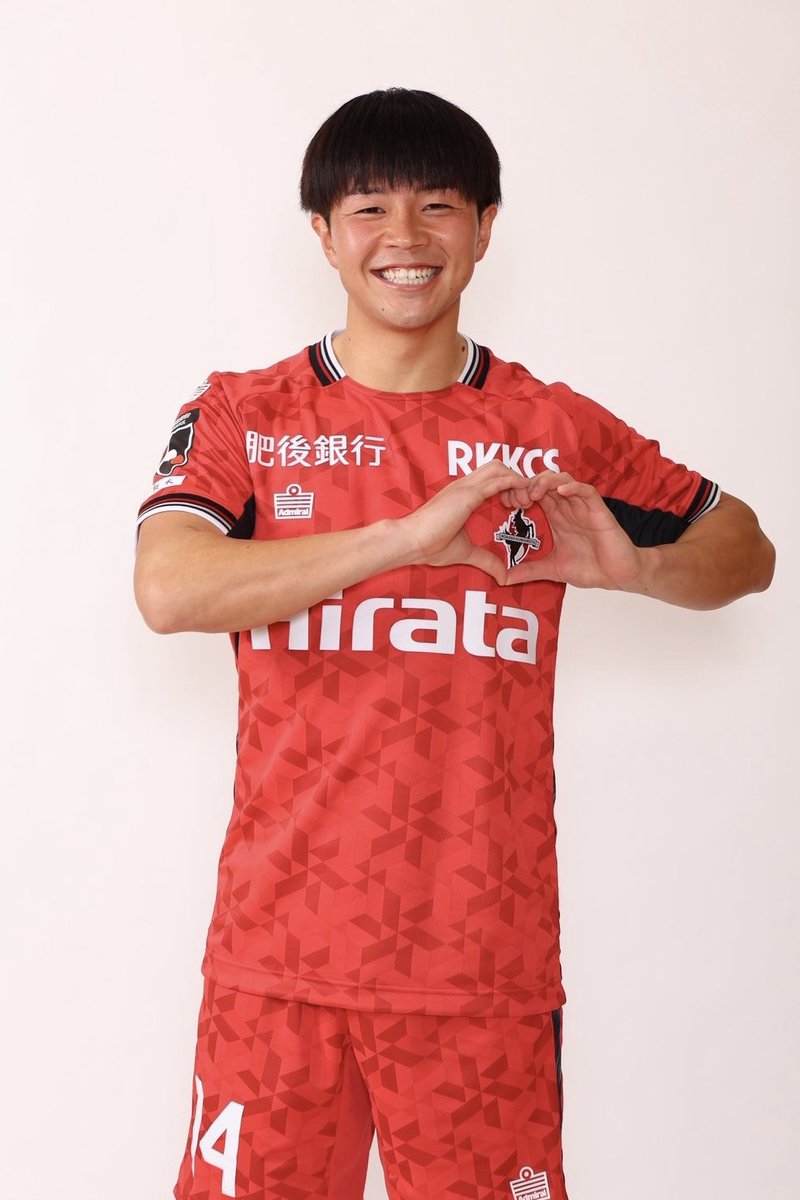 値下げ】ロアッソ熊本 オーセンティックユニフォームFP1 塩浜遼選手