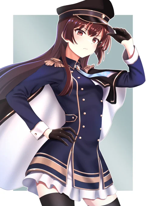 軍服ひよよん#刀使ノ巫女 #十条姫和生誕祭2025#1月22日は十条姫和の誕生日 
