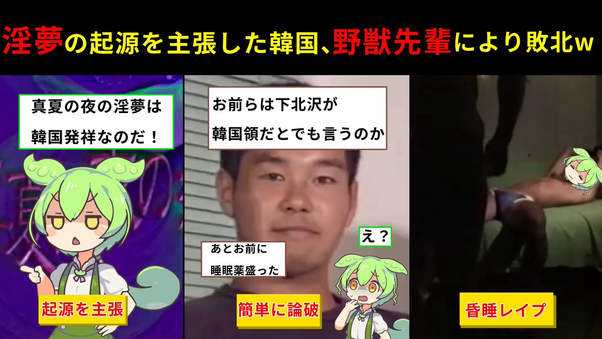 最悪のネトウヨずんだもん