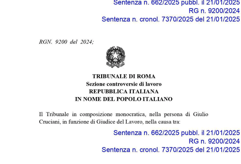 labour_lawyers's tweet photo. Contratto a tempo #determinato e buona fede

Trib. Roma n. 662/25: non vi è un diritto del lavoratore assunto a tempo determinato alla automatica conversione del contratto a tempo indeterminato, purché il datore osservi i principi ex art. 1175 c.c.->https://t.co/lD93iVOQqs https://t.co/uQeAvzpC1h
