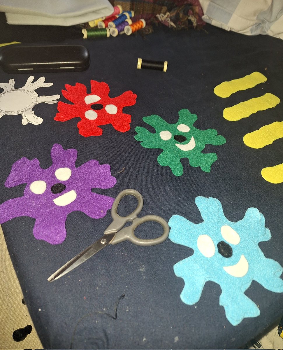 theartoflorcan's tweet photo. WIP - And now for something completely different...
#art #3d #felt #fabric #softmaterials #textiles #sewing #needleandthread #stitches #neuron #neurons #weird #strange #random #science #gift #wip #workinprogress #unfinished #notfinished #dublinartist #irishart #lorcancassidy https://t.co/v4kSp2BEx4