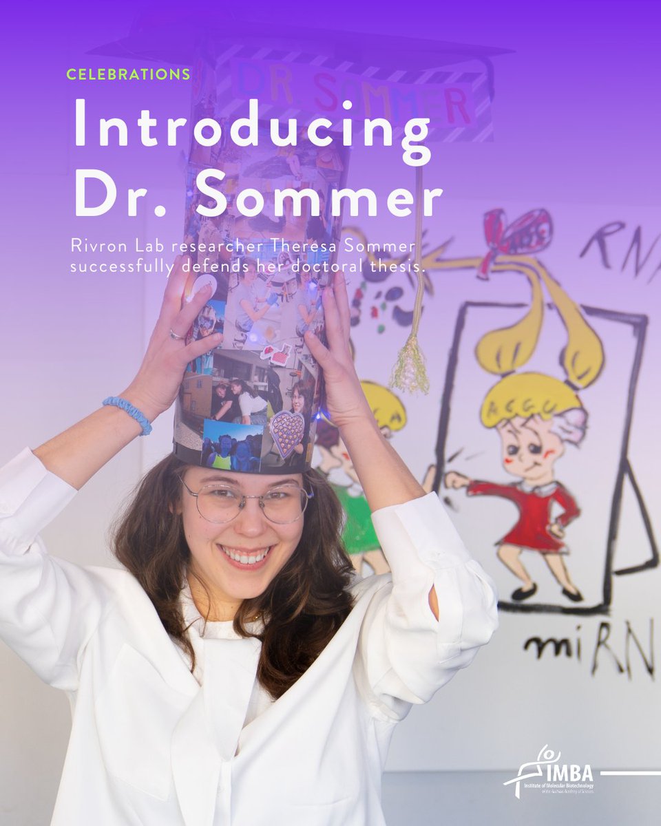 IMBA imbavienna.bsky.social (@imba_vienna) on Twitter photo Congratulations to Theresa Sommer on the completion of her PhD! Theresa, a researcher in the <a href="/NRivron/">Nicolas Rivron</a> Group, presented her work on “Developing a stem cell – based 3D model of the human blastocyst and its application in exploring mammalian embryo morphologies” at her PhD defense. Congratulations to Theresa Sommer on the completion of her PhD! Theresa, a researcher in the <a href="/NRivron/">Nicolas Rivron</a> Group, presented her work on “Developing a stem cell – based 3D model of the human blastocyst and its application in exploring mammalian embryo morphologies” at her PhD defense.