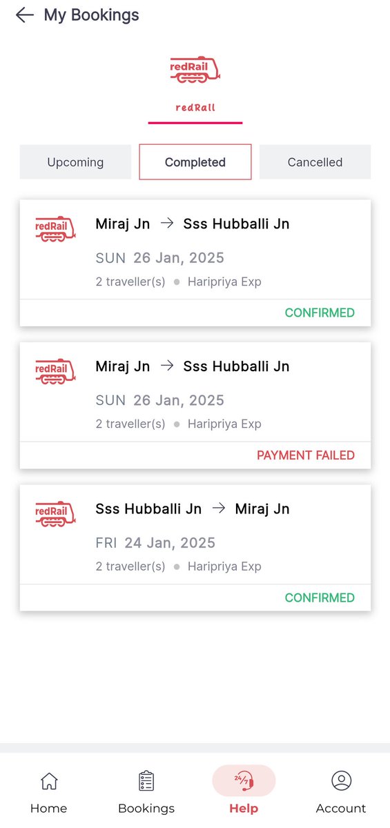 Satwik_Bhat_18's tweet photo. Had a bad experience with @redBus_in. Tried booking a #redRail ticket via UPI on PhonePe. Payment failed, ticket not booked, but amount was debited. Customer service shows they didn’t receive payment and isn’t helpful. What should I do? #redbus @jagograhakjago @KarnatakaCops https://t.co/mnFNLIrHD6