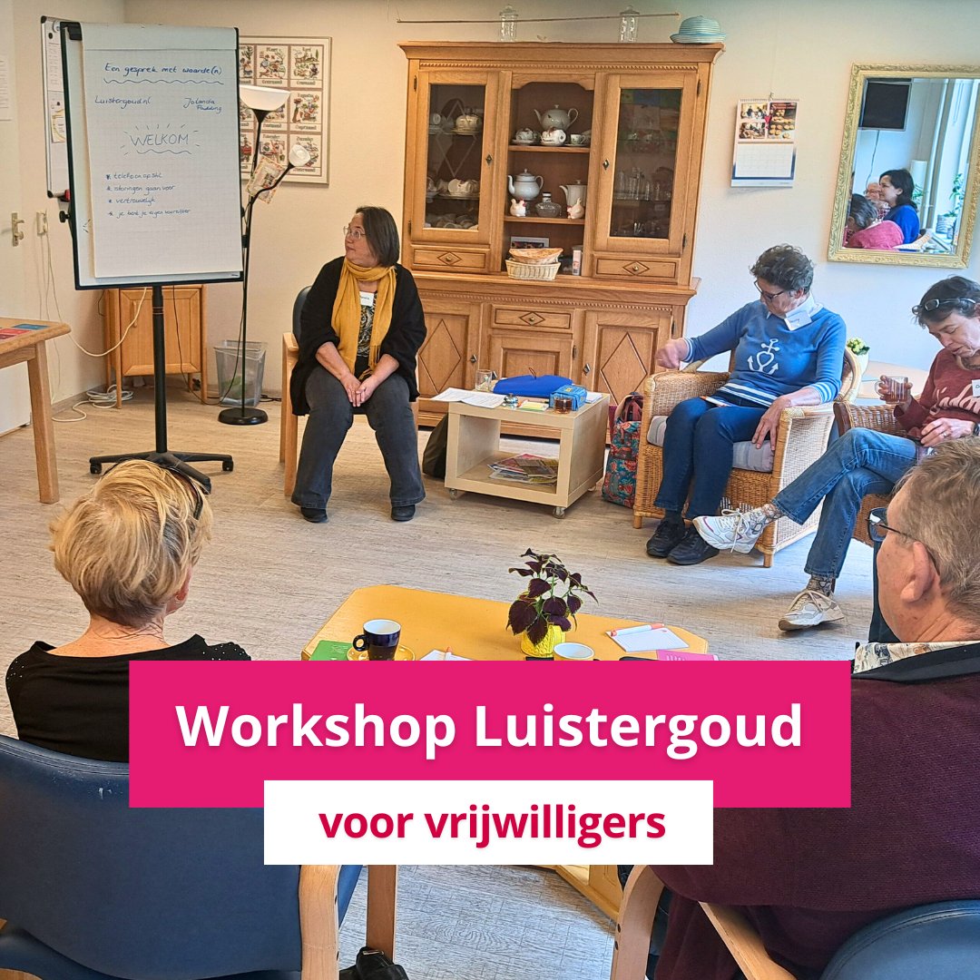 Ben jij vrijwilliger? Ontdek je kwaliteiten op 12-2 tijdens de gratis training ‘Leer je kwaliteiten kennen’ gegeven door Luistergoud! ✨Speciaal voor vrijwilligers uit Midden-Delfland.
📍 Waar? Den Hoorn (Kickerthoek)
📧 Aanmelden voor 5-2: info@swmd.nl. Max. 12 deelnemers