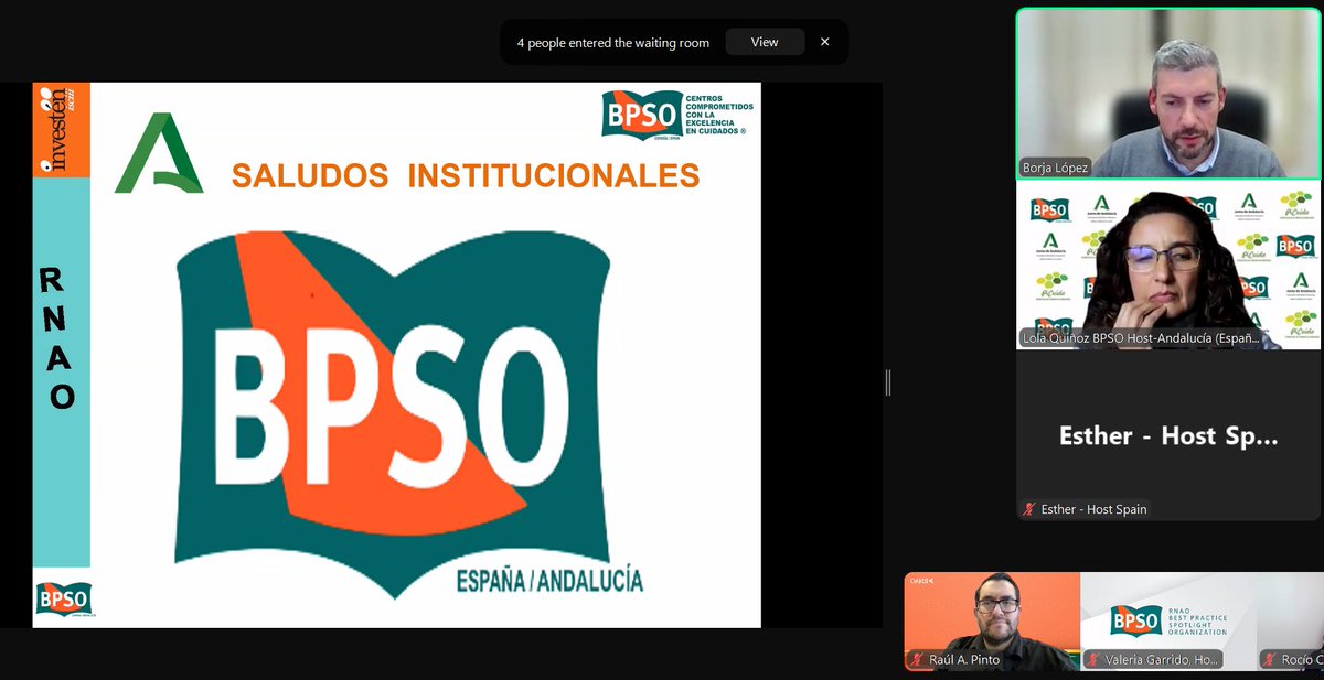 Happening Now: Spain launches the Iberoamerican Consortium meeting today! 🎉 Greetings from #BPSO <a href="/Investenisciii/">Investén-isciii</a>, followed by an excellent presentation from #BPSO Andalucía by <a href="/LolaCuidados/">Lola Quiñoz Gallardo</a> and Borja López. 👏🌍