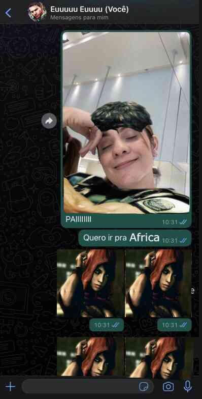 Eu também queria conhecer a Sheva