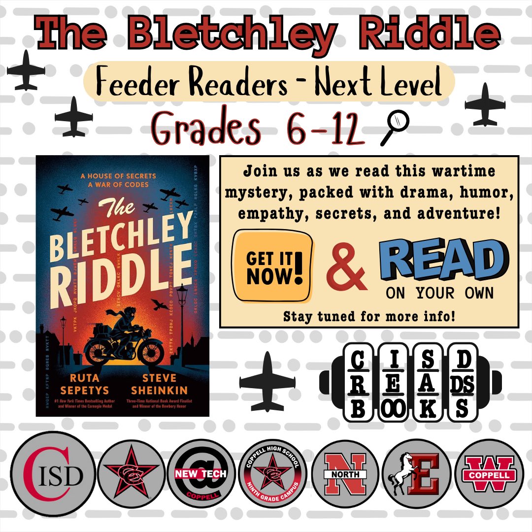 Coppell HS Library tweet media