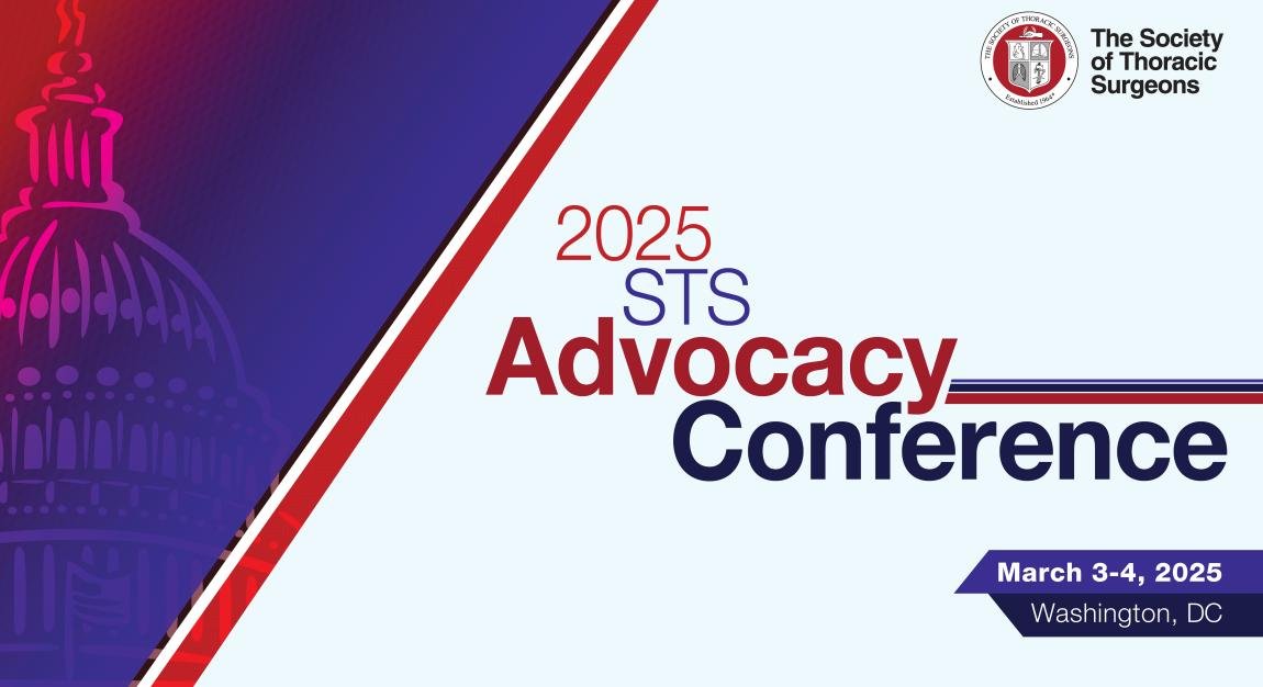 In a little over a month STS members from all over the country will come to Washington D.C. to take part in #STSadvocacy Conference. Registration is still open and we need you to represent your patients and specialty! 
sts.org/calendar-of-ev…