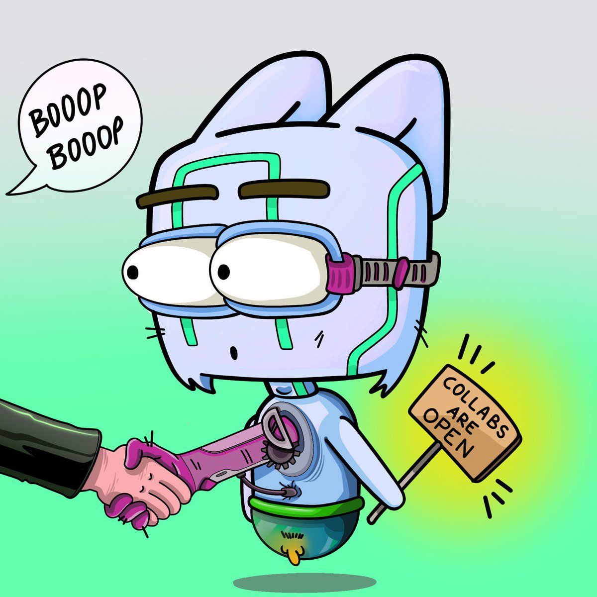We cracked the code and finally find the way to open our DMs, and so are our Collabs! 🧪

Flood our DMs, we'll do our best to get you few potions for your homies and get them LAB listed!

Boop Boop 🪠