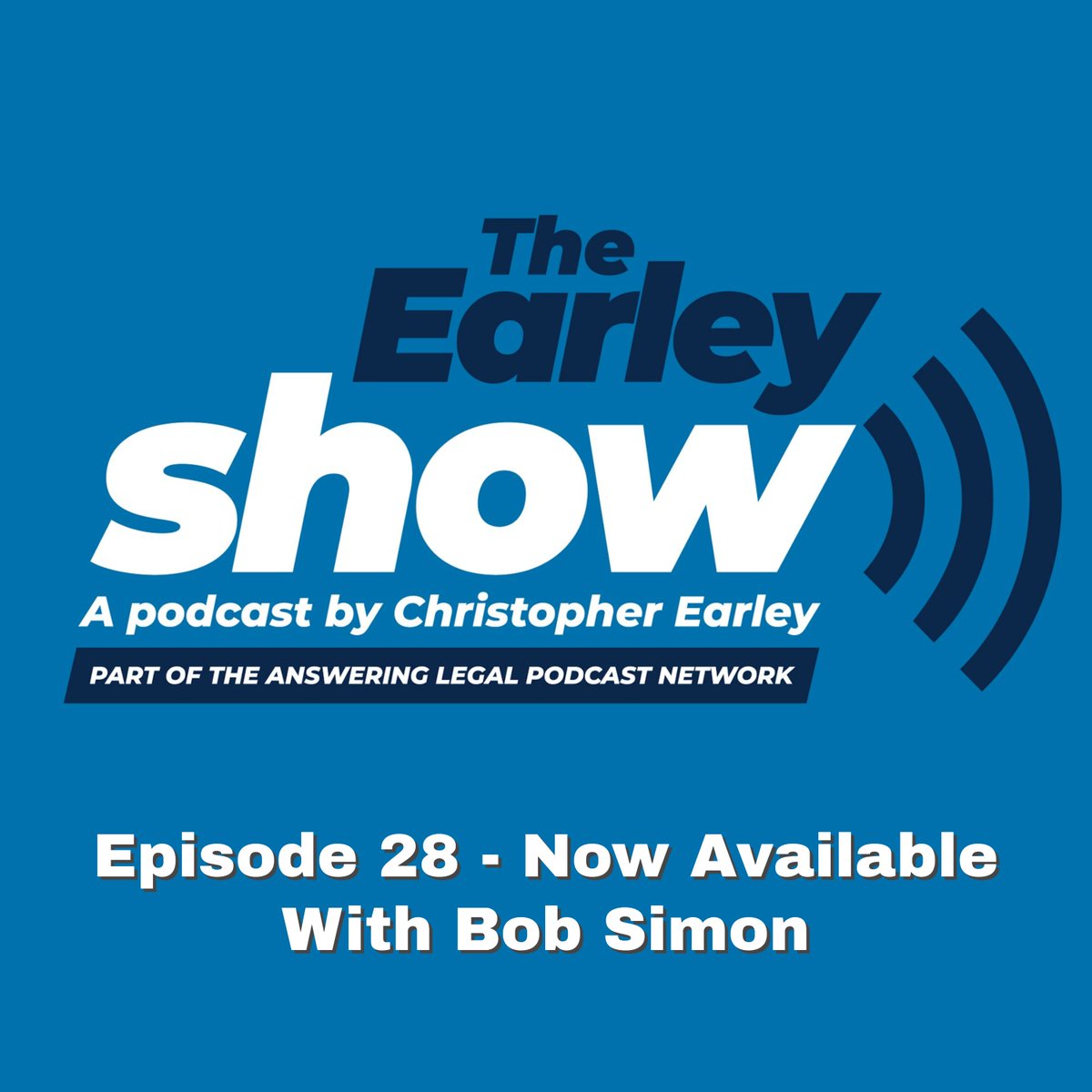 Check out the latest episode of The Earley Show: tinyurl.com/9exh84n4

Bob Simon (Co-Founder of The Simon Law Group) joins to discuss why lawyers shouldn't be afraid to take chances while building up their practice, his big vision for the Attorney Share marketplace and more!