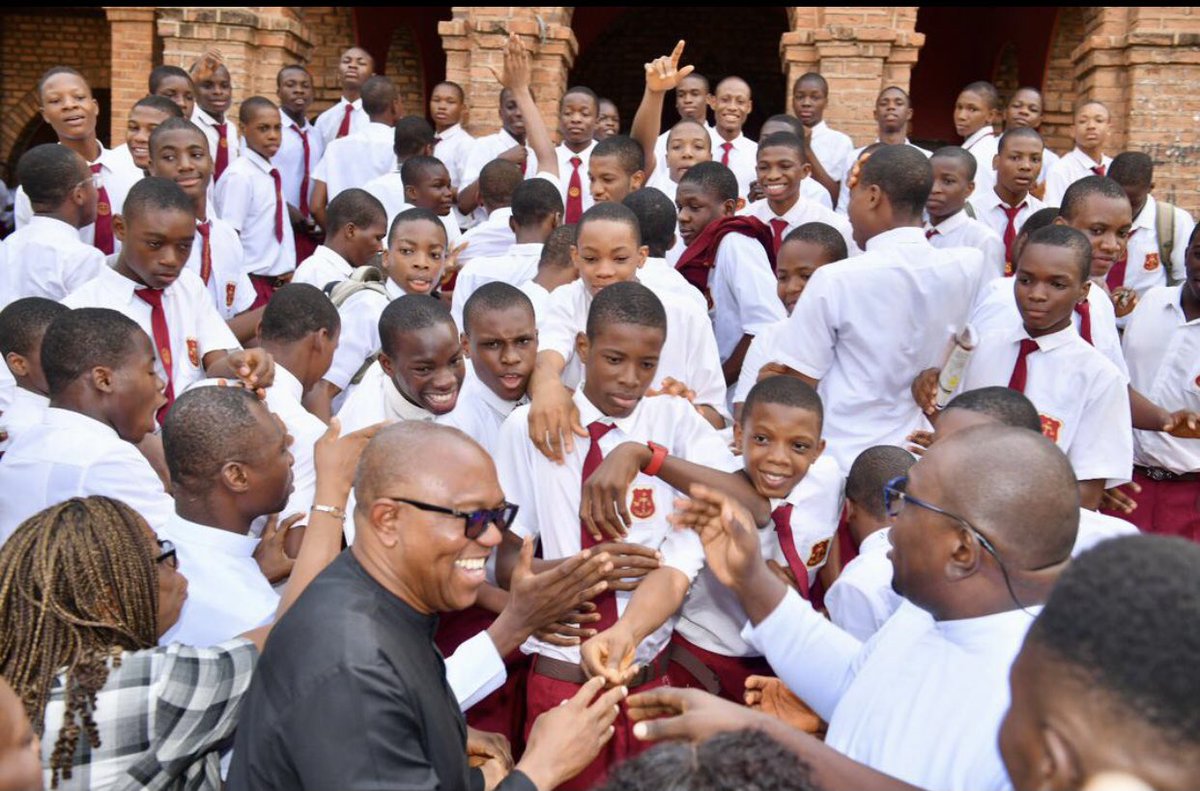 I should leave Peter Obi: the youngest from among the pack, who is incorruptible &amp; of the strongest of health. A man who won’t go there to embezzle &amp; enrich his friends. A man who has no corruption anywhere. I should leave such a “probity” &amp; choose Atiku or Tinubu?

Did I ever
