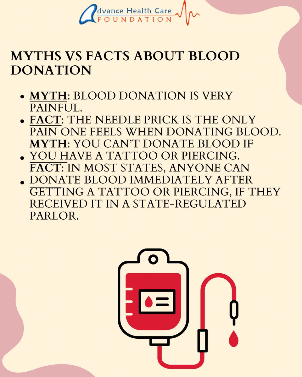 ahcfoundation's tweet photo. National Blood Donor Month, observed in January, celebrates donors, raises awareness about blood shortages, and encourages lifesaving blood donations 🩸💉 https://t.co/rMQwYrZHfQ