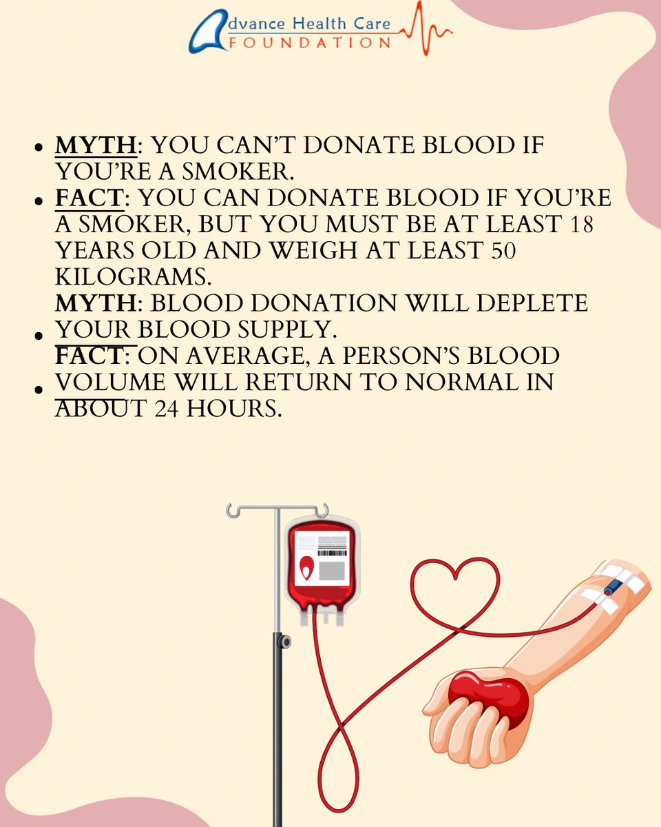 ahcfoundation's tweet photo. National Blood Donor Month, observed in January, celebrates donors, raises awareness about blood shortages, and encourages lifesaving blood donations 🩸💉 https://t.co/rMQwYrZHfQ