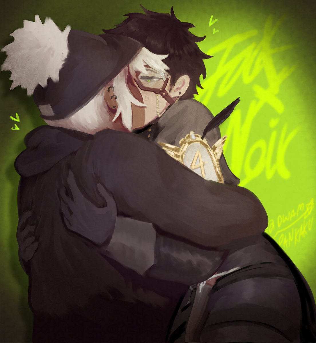 dwampankaku's tweet photo. something..I accidentally worked too hard on...happy new years 🤕🔮

#NaibEli #傭占 #idvfanart https://t.co/unmuaurUtE