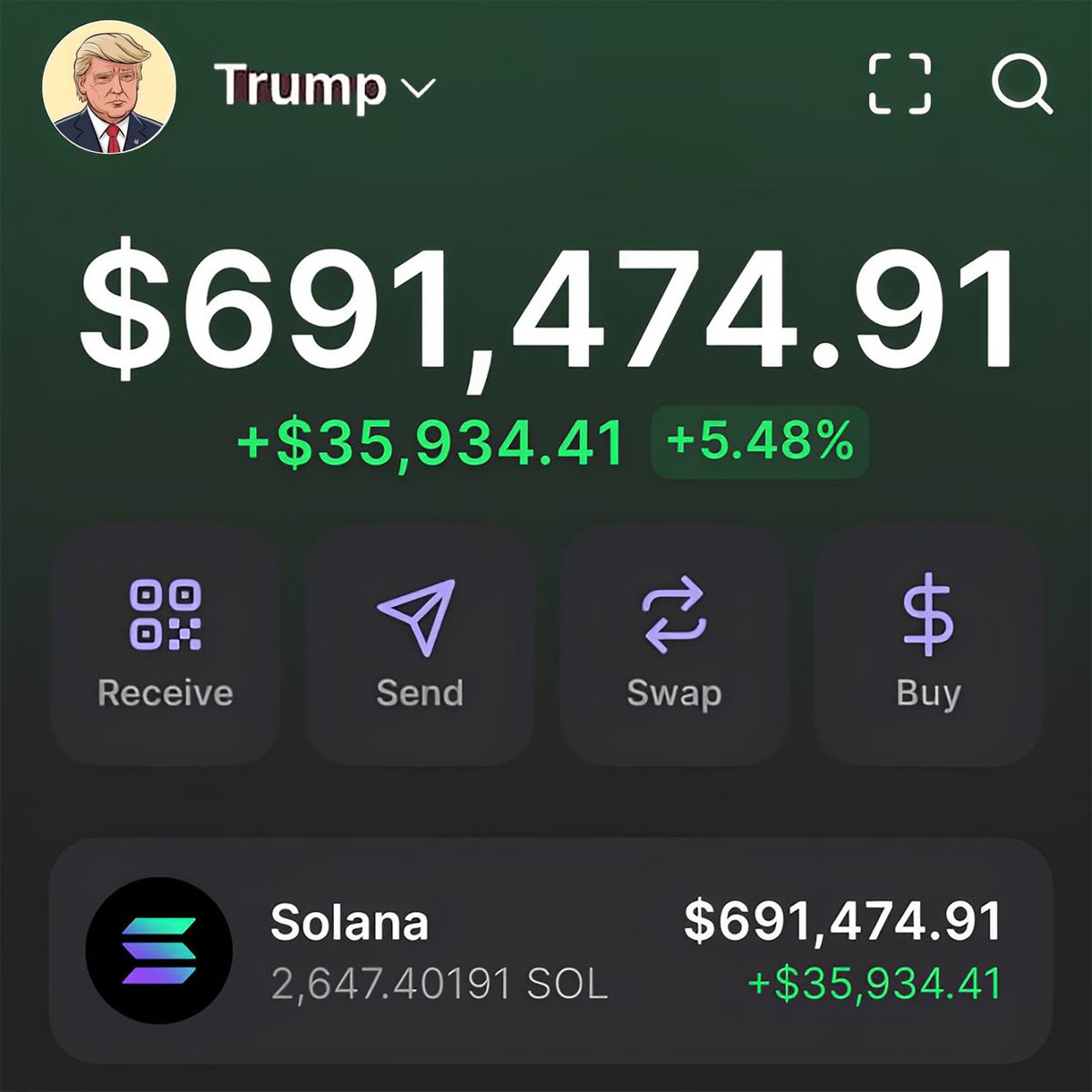 Tatkal_News_24's tweet photo. Every wallet gets 50 $Solana 🔥🔥
Drop your $SOL Address 777 First 👇
Check Wallet Only 15 Minutes 🎁
✅ Join, Airdrop Durov 👉 https://t.co/vfwxZWkQDr
#EveryIndian #China #sstvi $ICE #stockmarketcrash #cryptomarket https://t.co/HaKRe6N8Xe