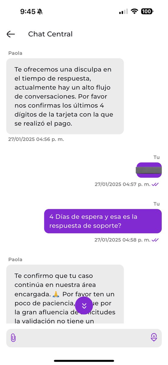 ItsNeury's tweet photo. 5 días con el chat de soporte de @PicapLatam abierto esperando una respuesta y solo envían un mensaje al día diciendo que espere que hay mucha ��afluencia” y por aquí tampoco responden @sicsuper https://t.co/l66yGzAWEa