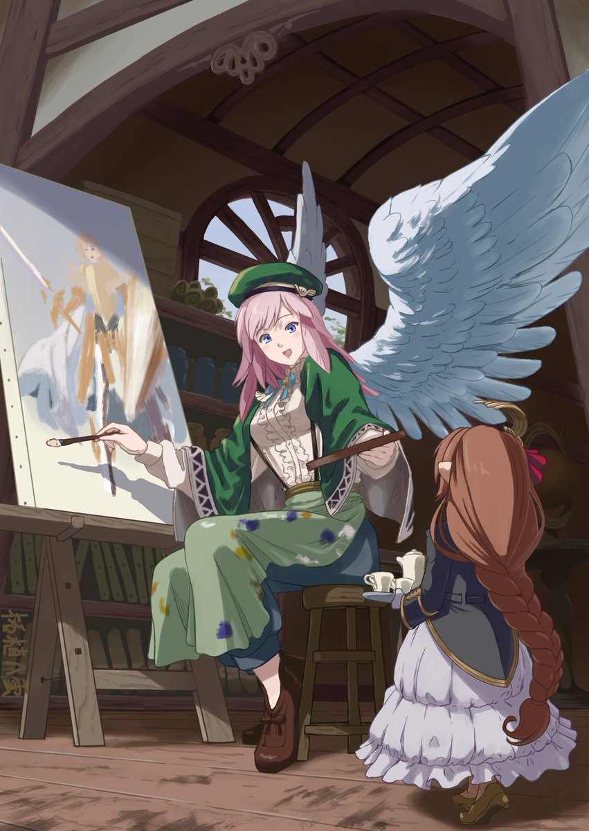 圖 GBF 推特上的本屆水有利古戰閉幕賀圖