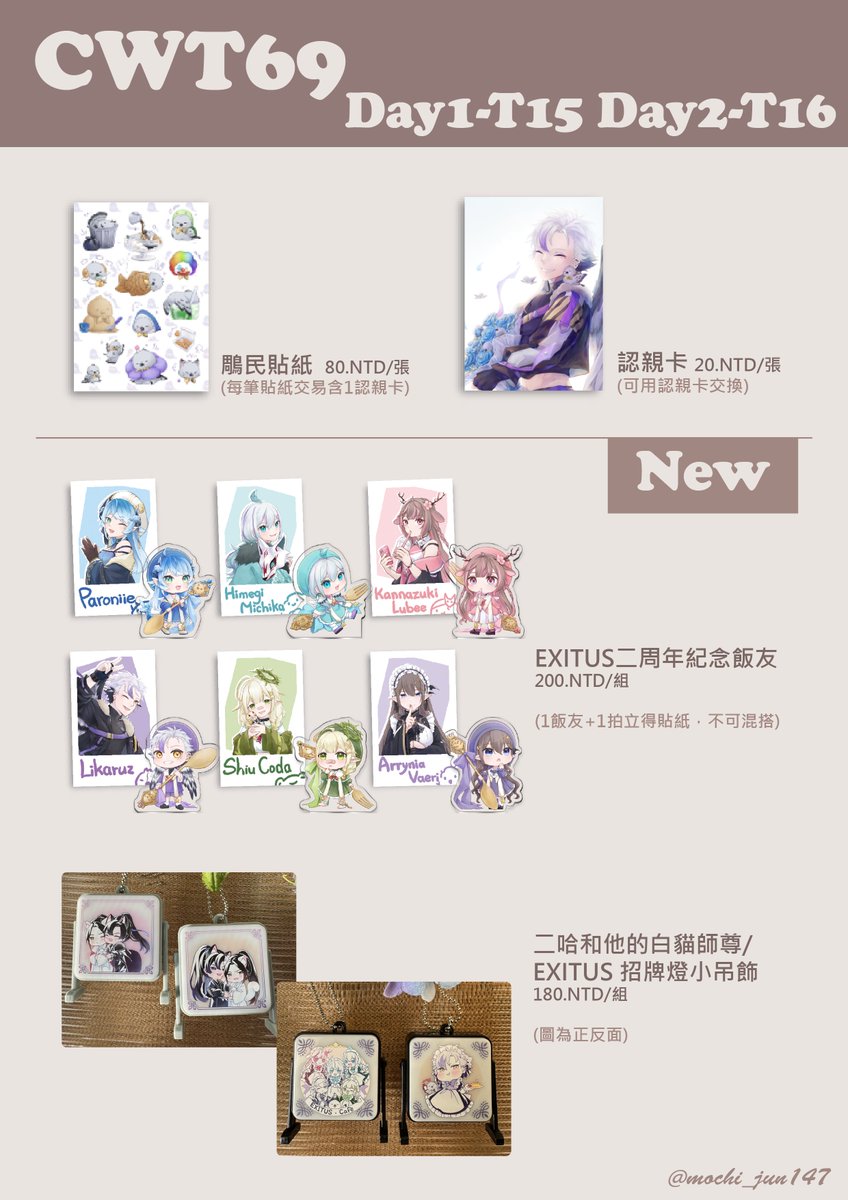 怎麼有人在這時間攤宣啊哈哈哈
咳...總之這次寄攤在別人家
有興趣的歡迎帶走他們🫶
餘量再開場後通販囉