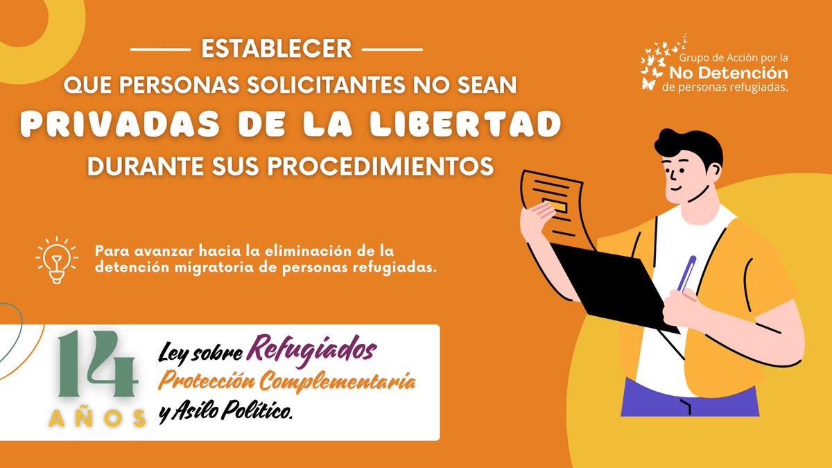 Por la No Detención de Personas Refugiadas tweet media