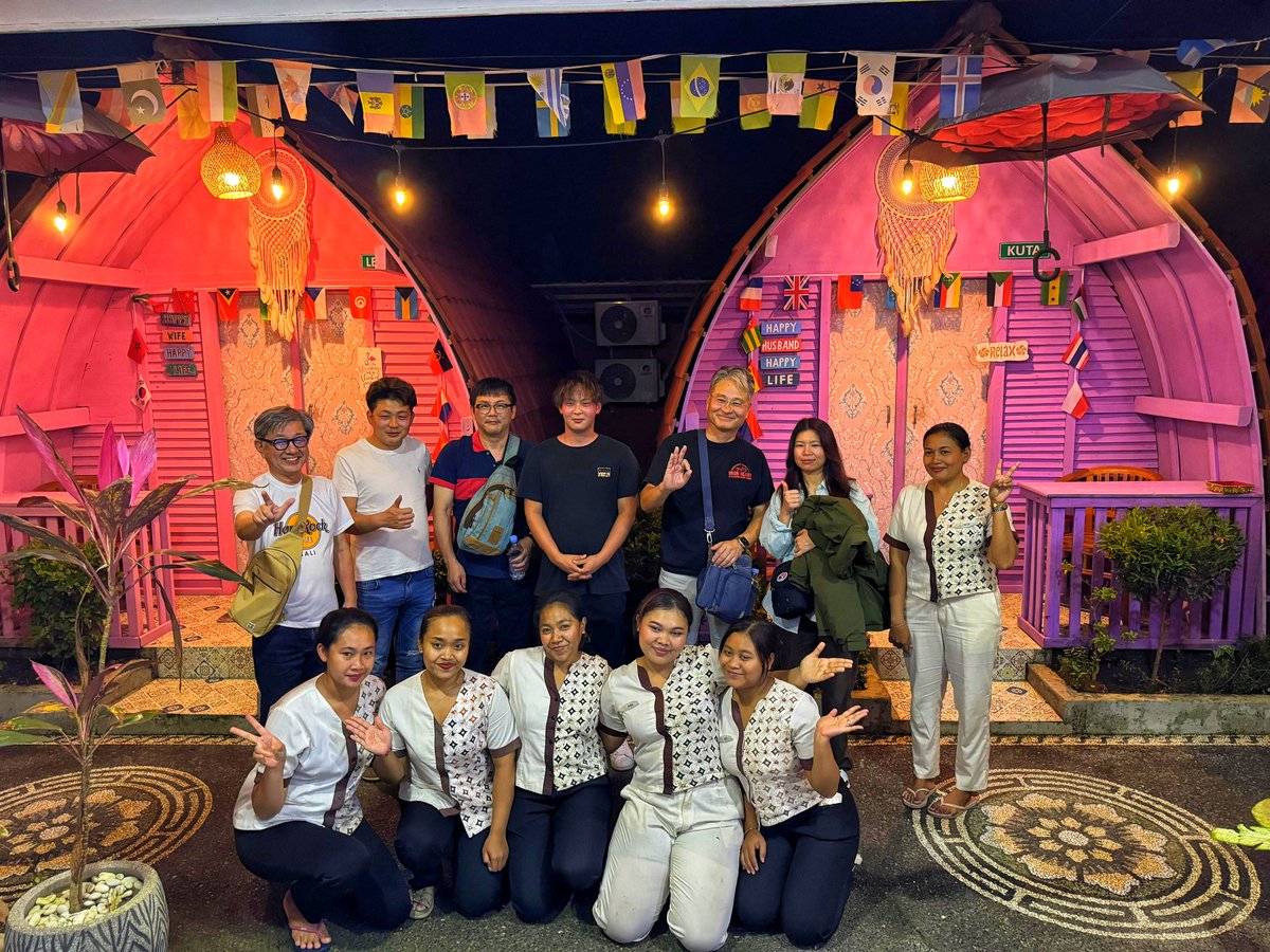 doi_bali's tweet photo. Thanks our lovely customer from Japan🇯🇵
Come and Having 4Hour our spa Treatment on your last day on Vacation in Bali🌺
It was Amazing day to spend with you're here
Wish to see you Again on the next spa day 😍🙏
⭐⭐⭐⭐⭐⭐⭐⭐⭐⭐⭐⭐⭐

#doibalispa
#dayspa https://t.co/o9pAu7Umsa