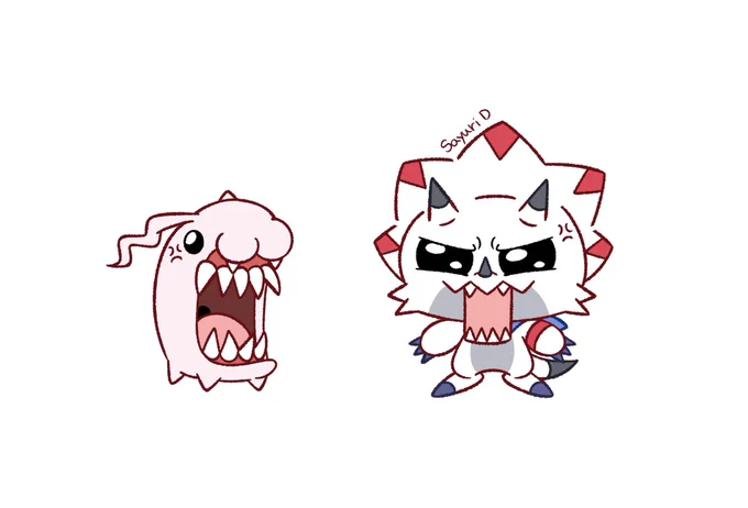 #Digimon #デジモン #イラスト 