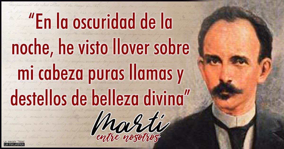“Patria es humanidad” #CubaPorLaVida    #MartíVive