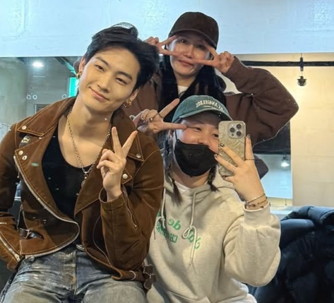 With the best my makeup-artist 😄✌️