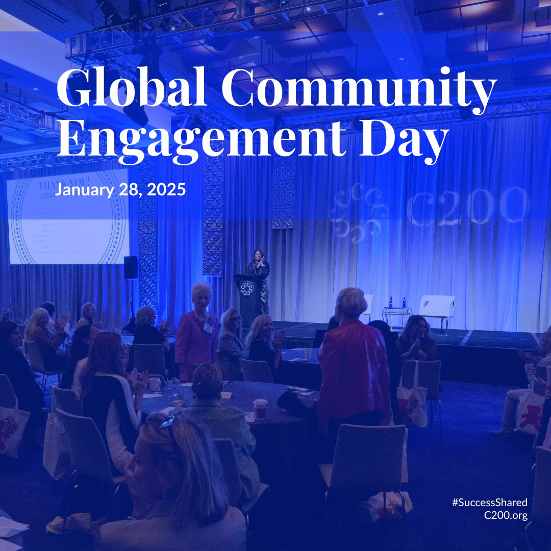 committeeof200's tweet photo. 🌍 Celebrating Global Community Engagement Day! 

To us, advancing #WomenInBusiness is all about #CommunityEngagement. How can we further support #WomenLeaders in our networks? Share your thoughts! ⬇️ https://t.co/2iJGhfuHBU