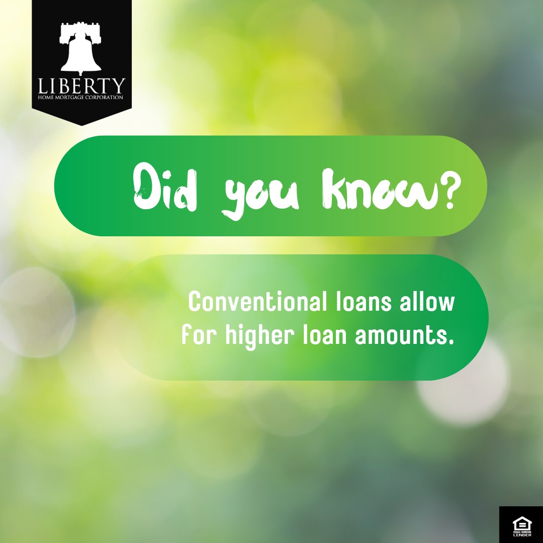 Finance_Wizard's tweet photo. Conventional loans = Higher loan amounts! Call me to discuss your borrowing options! https://t.co/xwq6c8kfxg https://t.co/LtdFsIUKIN