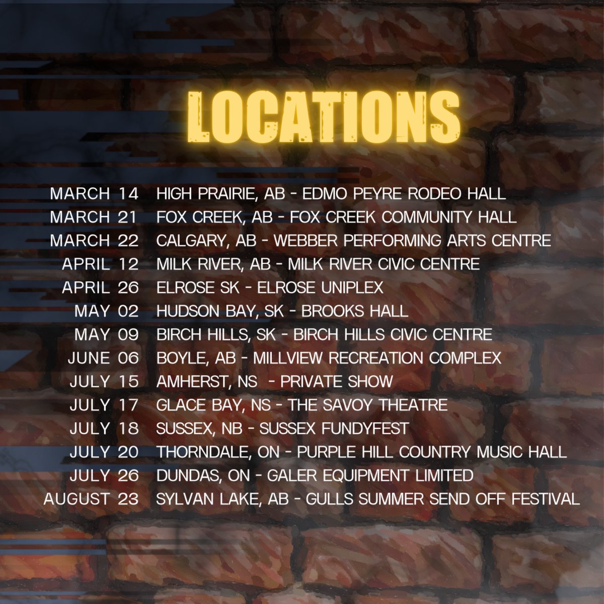 gordbamford's tweet image. 🔥 25TH ANNIVERSARY CELEBRATION TOUR DATES (PART 1) 🔥
25 years of stories, 25 years of songs, and one epic celebration 🙌🏻 I’m so excited to get back on the road to tour coast to coast and have some fun!! 🎸
check out gordbamford.com for tickets to to request a show!