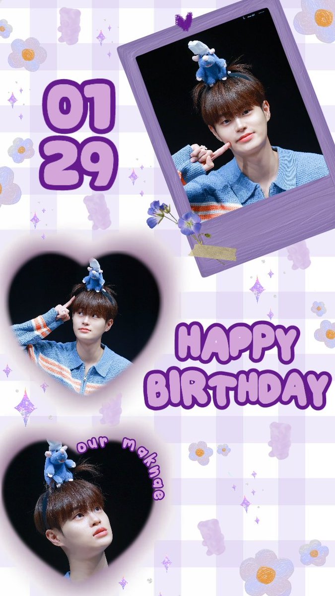 (´,,•ω•,,)💜

#대휘생일맞이_새해복이굴러와요
#HappyDaehwiDay