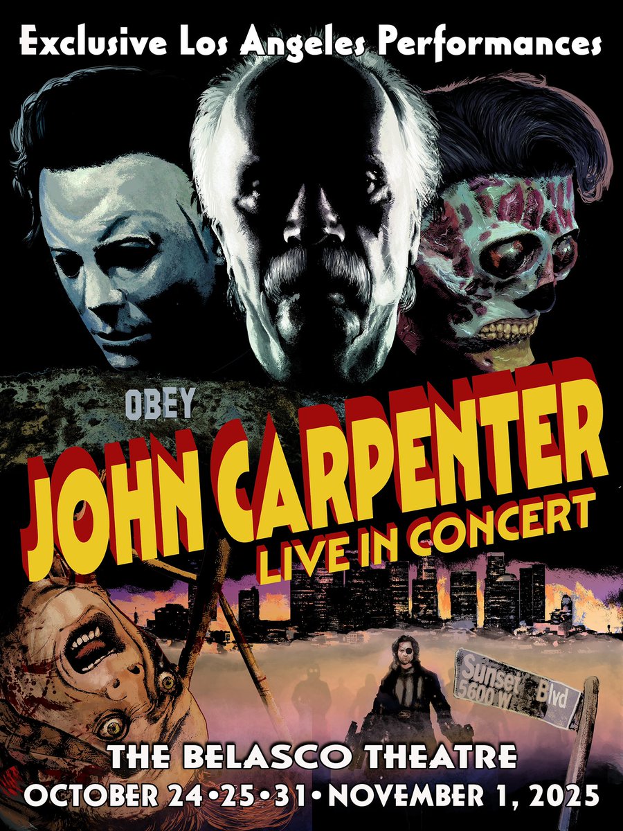John Carpenter (@thehorrormaster) on Twitter photo Presale for John Carpenter live, his first-ever music residency at <a href="/BelascoLA/">The Belasco</a> , begins today for fans who have pre-registered, with tickets available to the general public beginning at 10am PT on Friday, January 31. Tickets here: theofficialjohncarpenter.com/tour/ Presale for John Carpenter live, his first-ever music residency at <a href="/BelascoLA/">The Belasco</a> , begins today for fans who have pre-registered, with tickets available to the general public beginning at 10am PT on Friday, January 31. Tickets here: theofficialjohncarpenter.com/tour/
