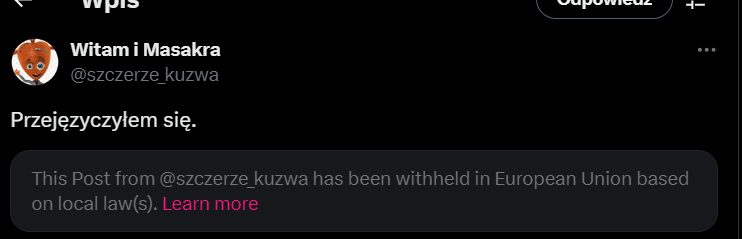 IRomantyzm's tweet photo. @szczerze_kuzwa xD https://t.co/PAsu3Wlc2m