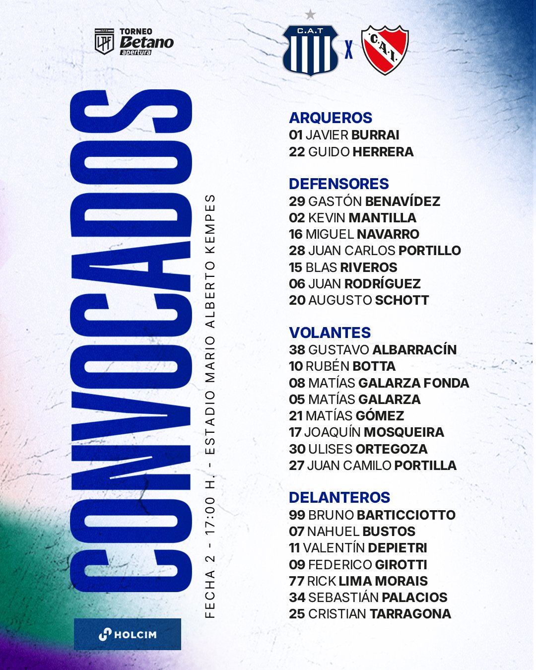 Talleres se presenta ante su gente y busca su primer triunfo en el Apertura | Canal Showsport